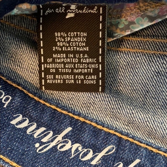 7 FAM Josefina Skinny Cropped Boyfriend Jeans 24 - Picture 5 of 9